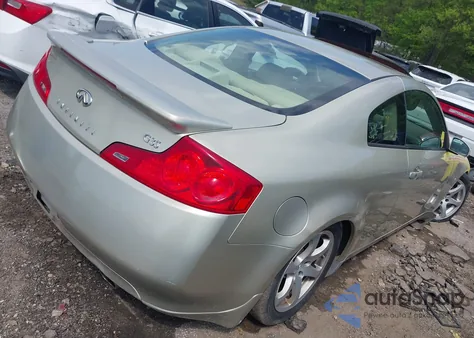 2006 Infiniti G35 from USA, damaged, VIN JNKCV54E06M700828